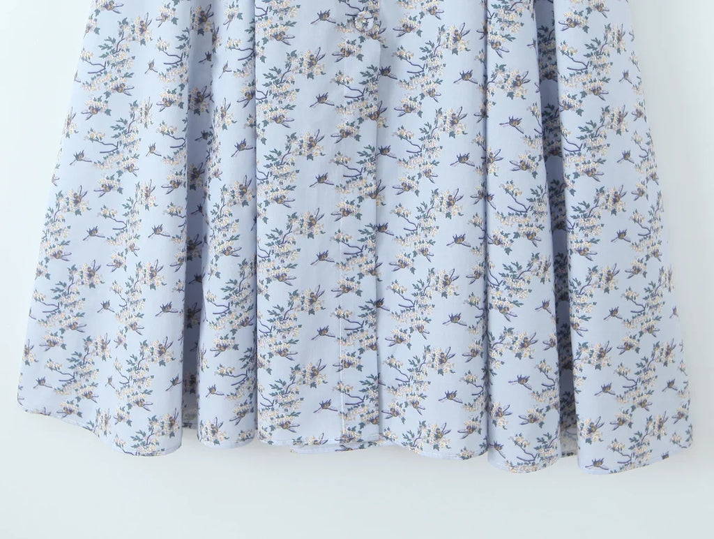 ALLORA FLORAL MIDI DRESS
