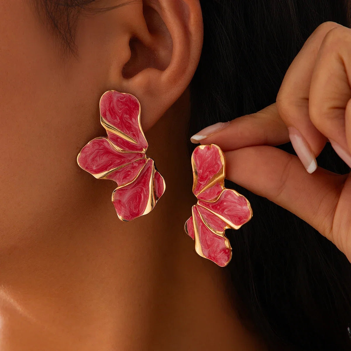 ERICA PETAL EARRINGS