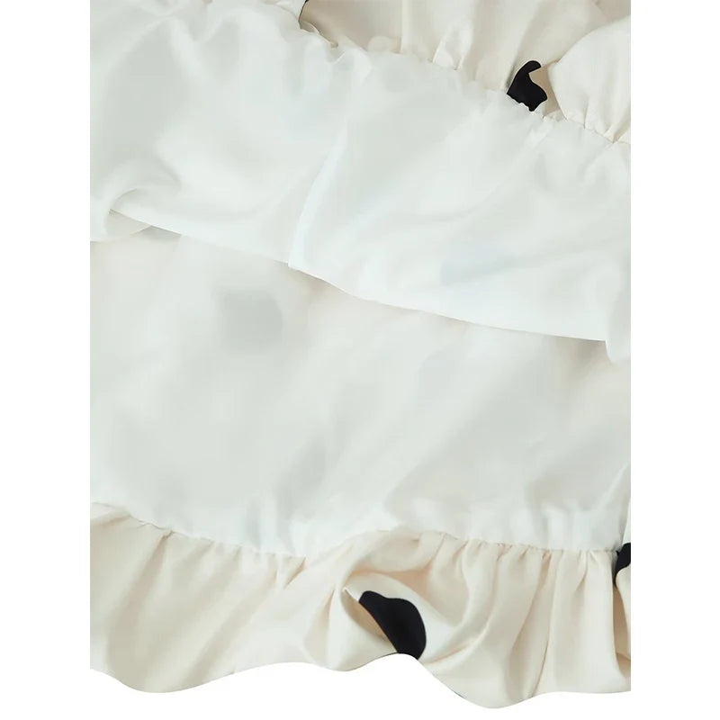 AMITA POLKA DOT SKIRT