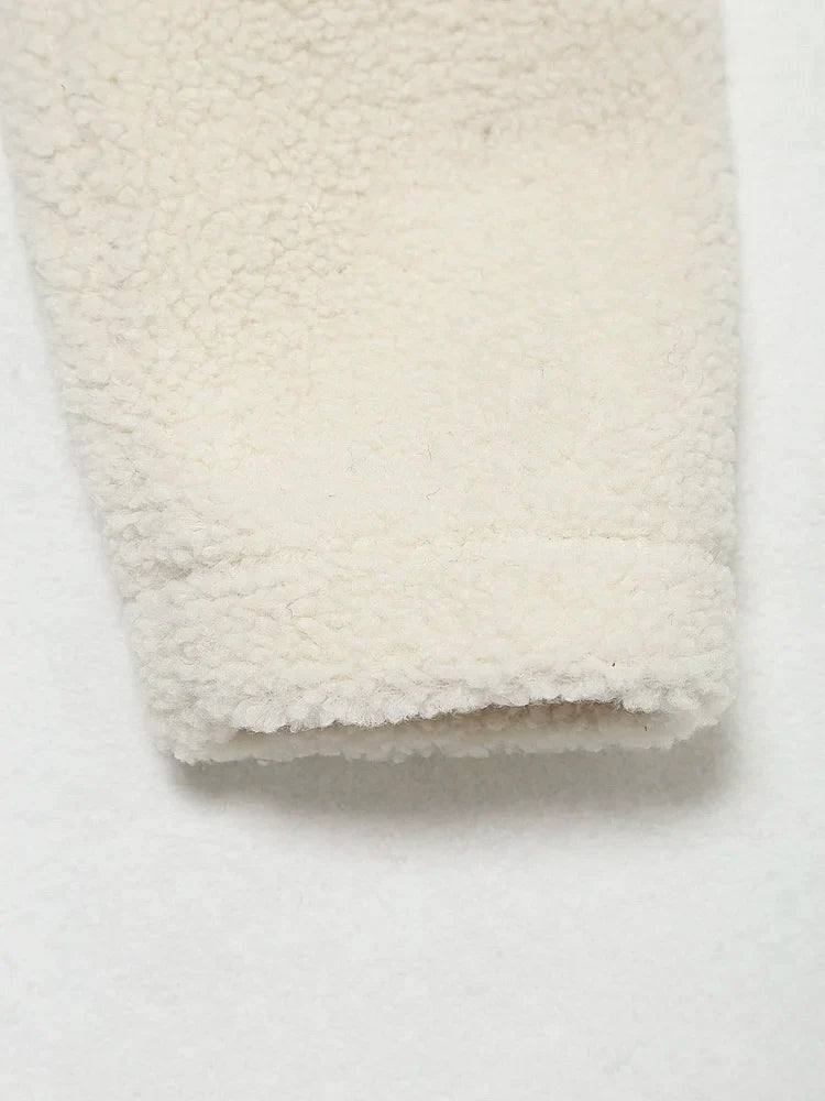 ZIA CROPPED FUR JACKET