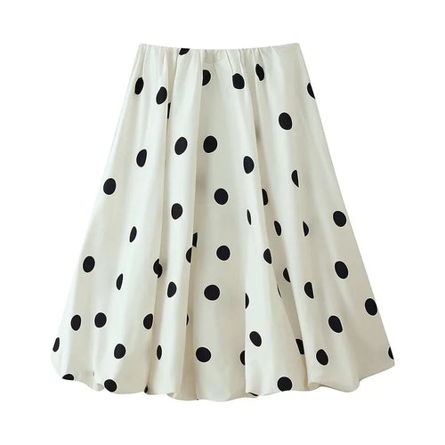 AMITA POLKA DOT SKIRT