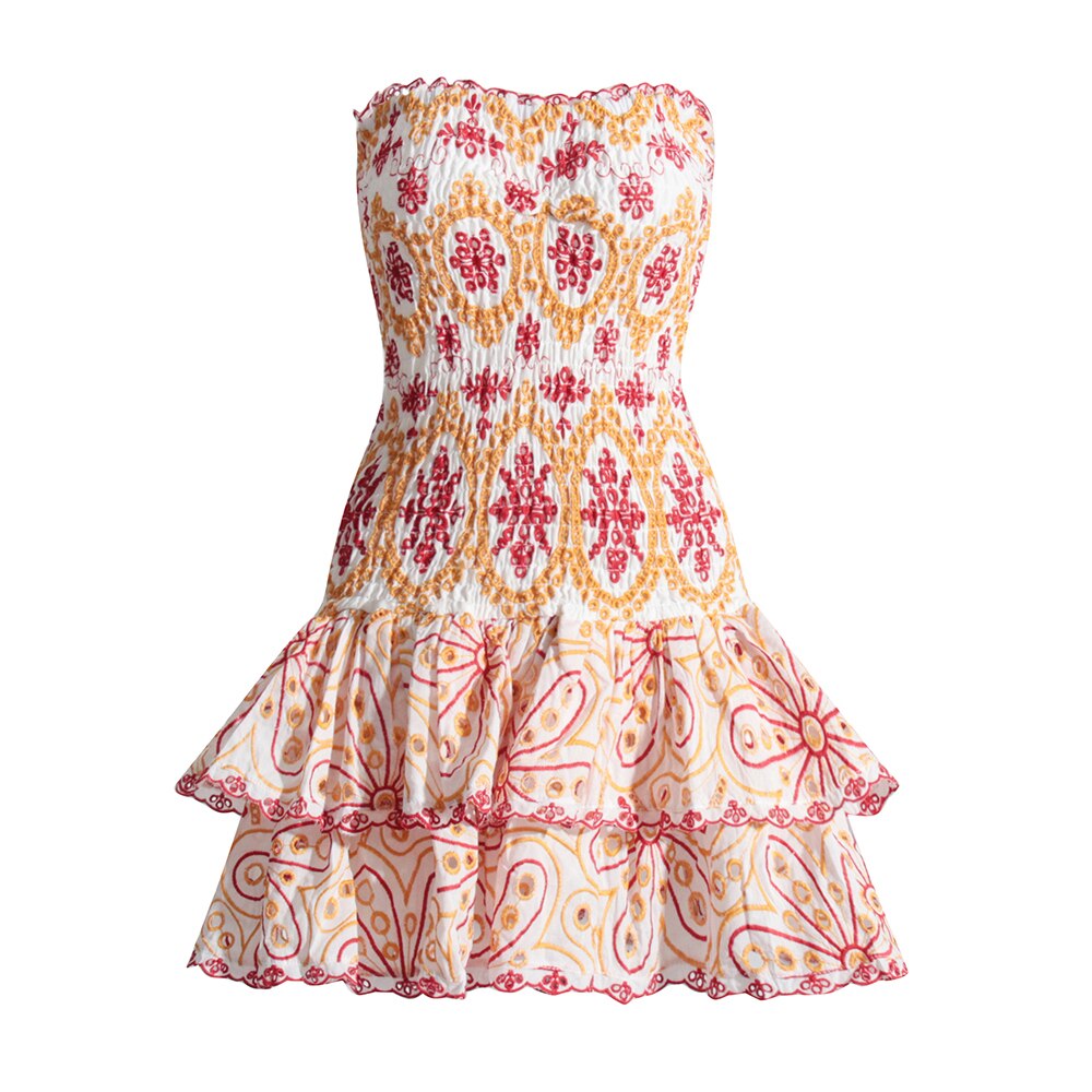 LUNA RUFFLE DRESS