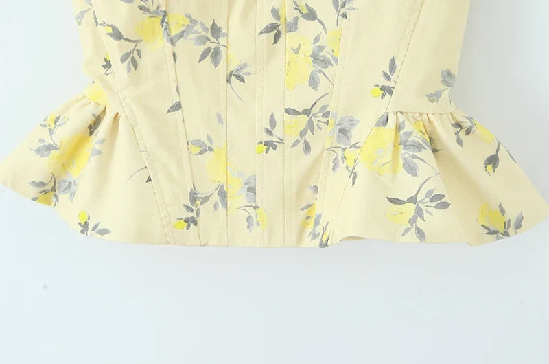 AMY FLORAL TOP