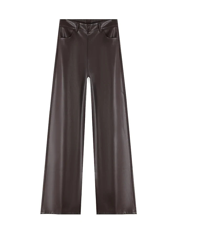 LESLI PU LEATHER PANTS