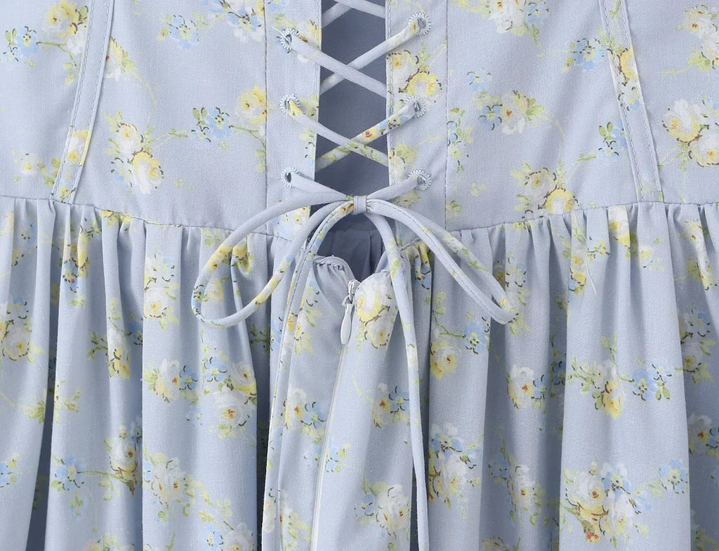 TEILOR FLORAL MIDI DRESS