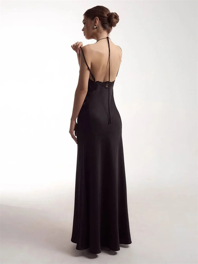 MILA SATIN MAXI DRESS