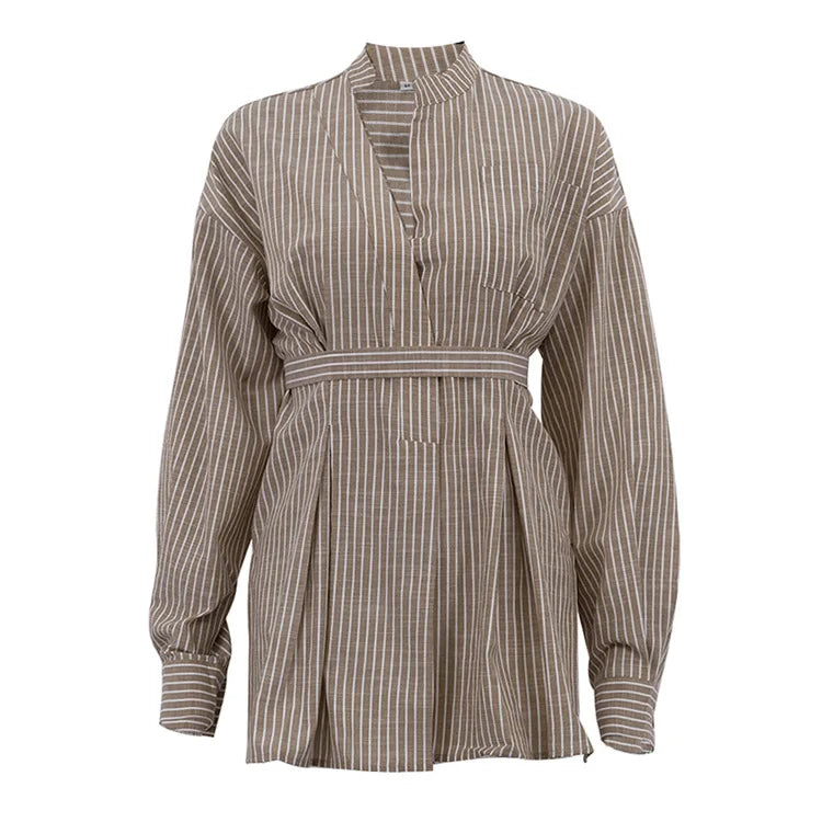TARA STRIPED SHIRT