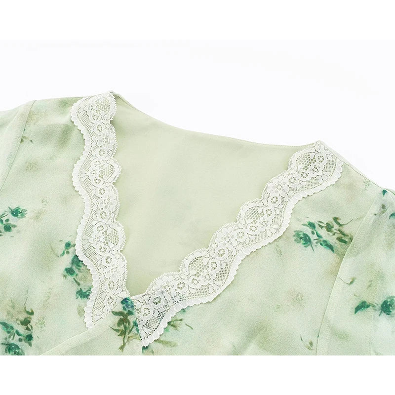 ARABELA FLORAL MIDI DRESS
