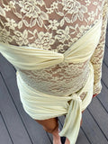 VELI LACE MINI DRESS