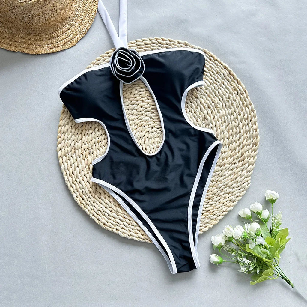 Woman Swimwear 2024 High Waist Bikinis Shorts Women's Swimsuit Luxury Ribbed Two-piece Bathing Suits Summer Bikini Set Swim Suit