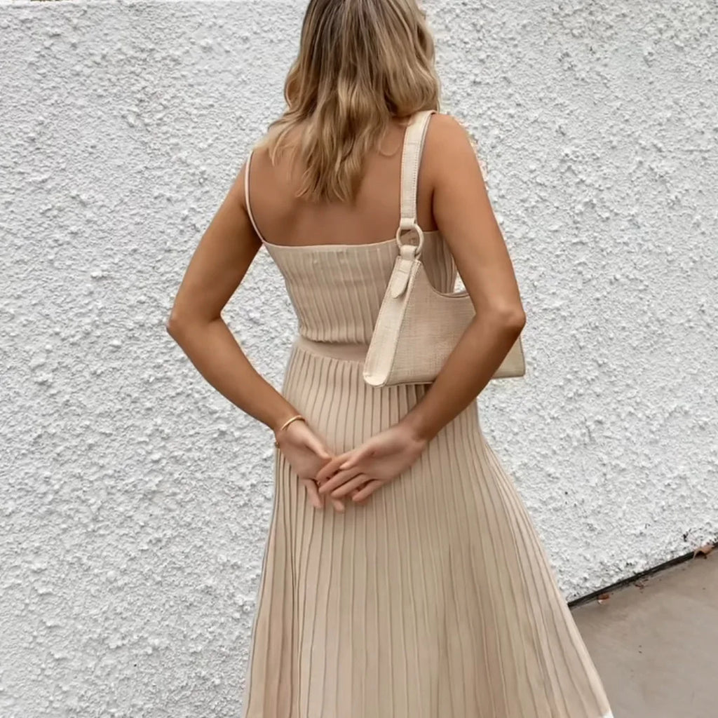 FREYA RIBBED MAXI DRESS