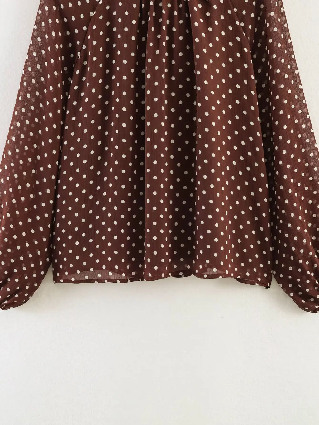 AMAR POLKA DOT BLOUSE