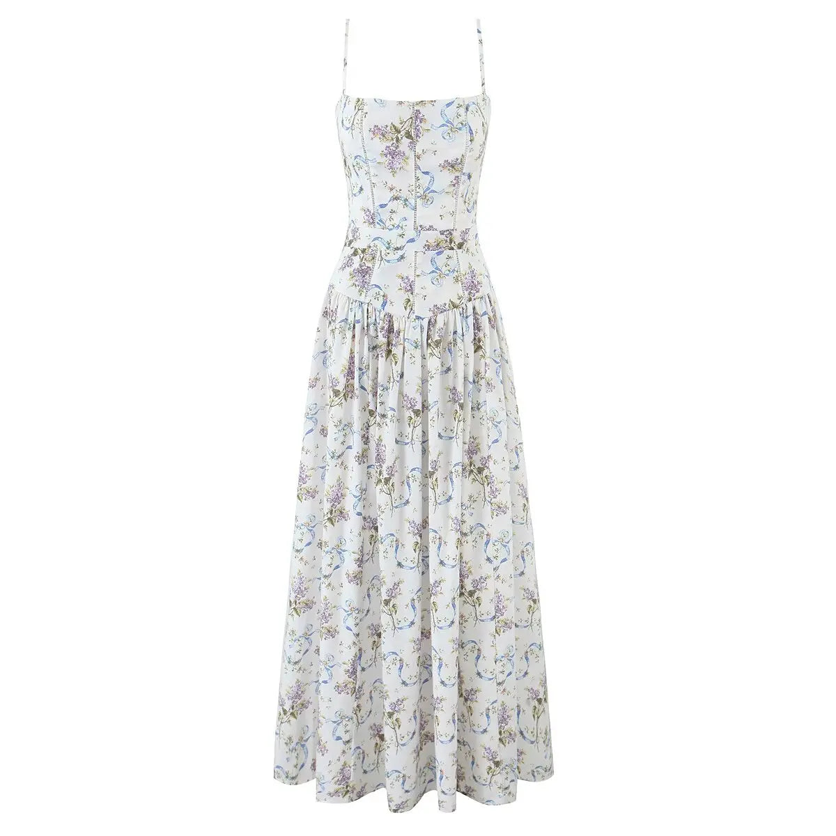 TARA FLORAL MIDI DRESS
