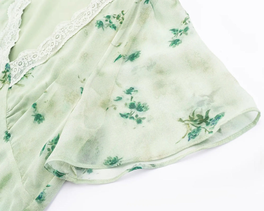 ARABELA FLORAL MIDI DRESS