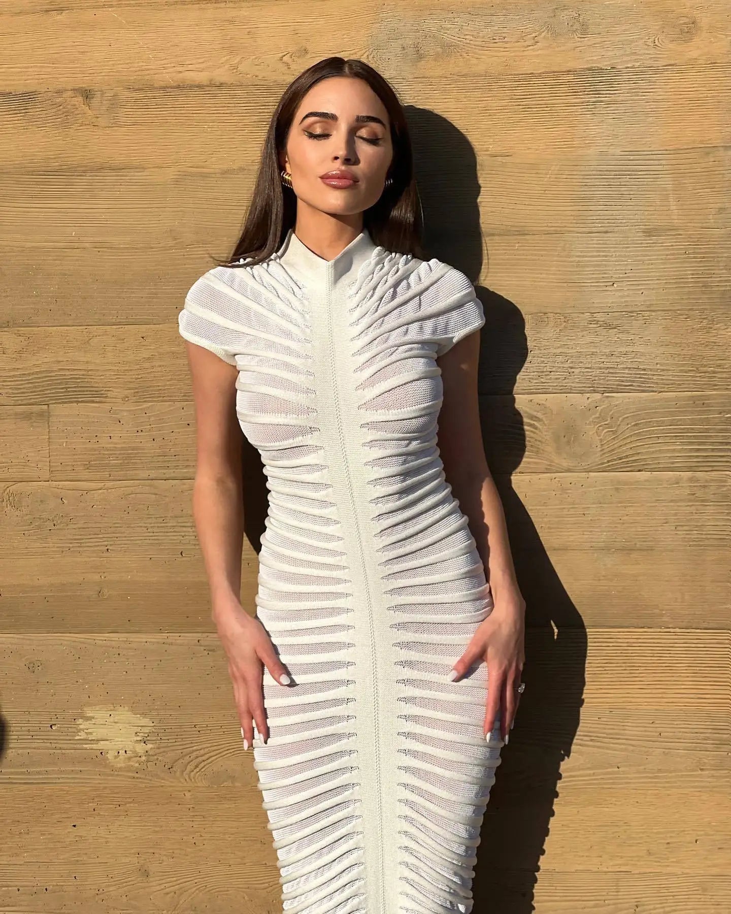 Sexy Bodycon Long Dress Women 2025 Summer Slim Fashion Short Sleeve Bandage Maxi Party Dresses Woman Skirt Elegant Vestidos