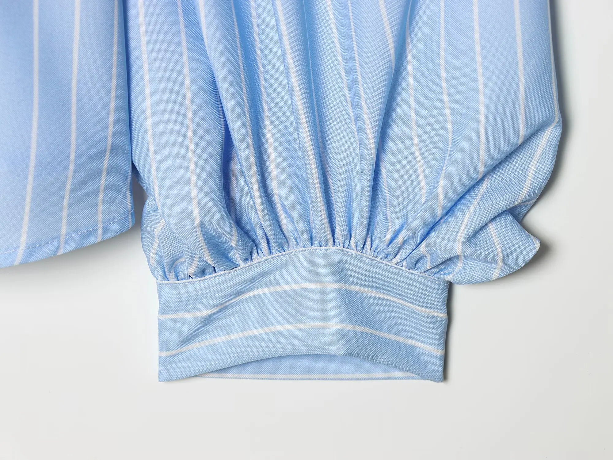 MIRELI PUFF SLEEVE STRIPED SHIRT