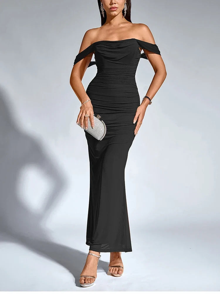 MARIA OFF SHOULDER DRESS