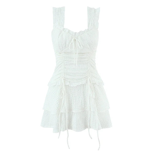 BRIGITTE RUCHED MINI DRESS