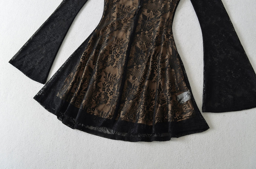 LIEN LACE MINI DRESS