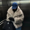 NAMI FAUX FUR COAT