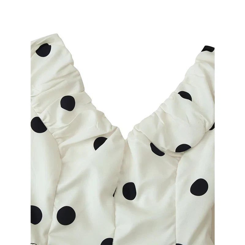 NEVA POLKA DOT BLOUSE