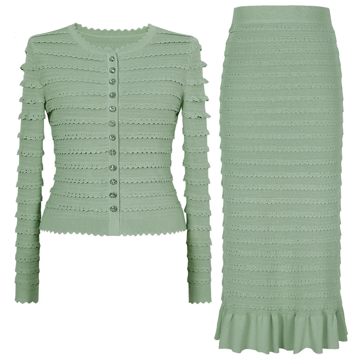 ELIZABETA KNIT CO ORD SET