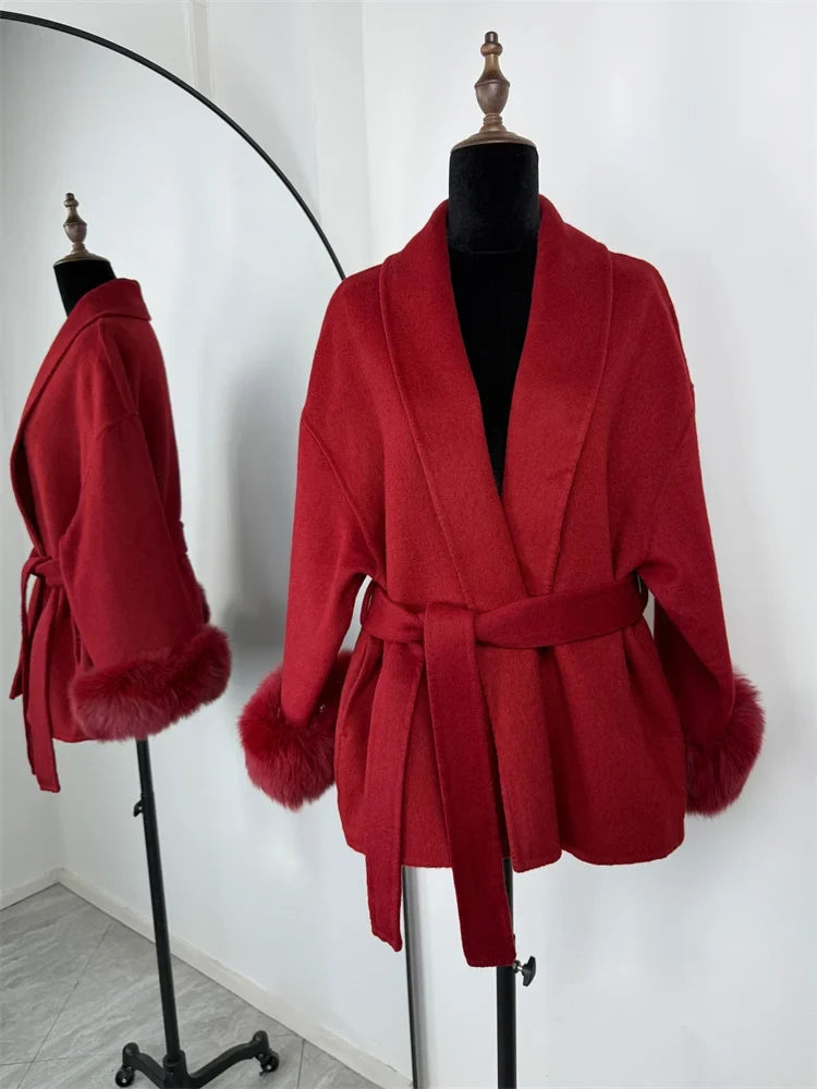 ANTONELI FOX FUR COAT