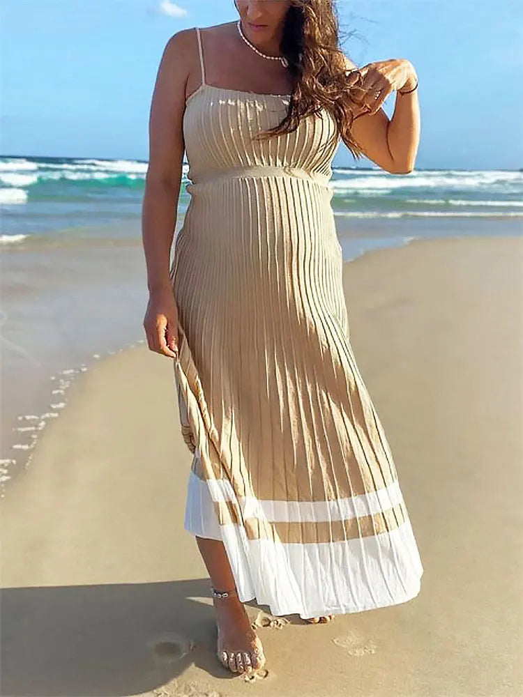 FREYA RIBBED MAXI DRESS