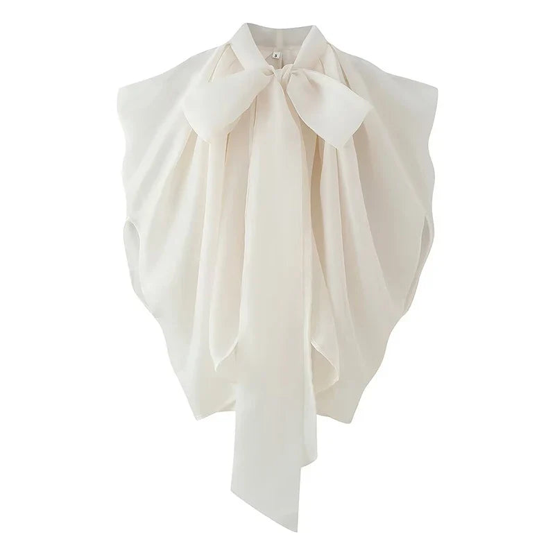 ESMA BOW TIE BLOUSE