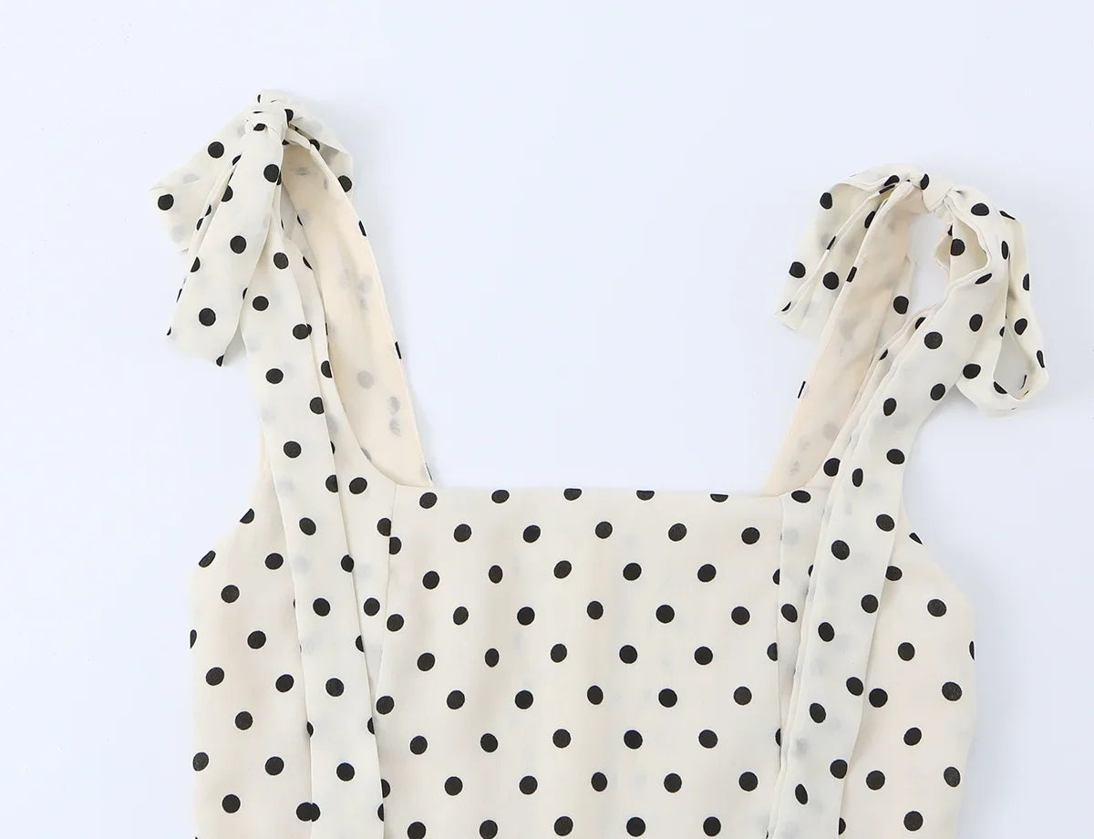 MAIDA POLKA DOT DRESS