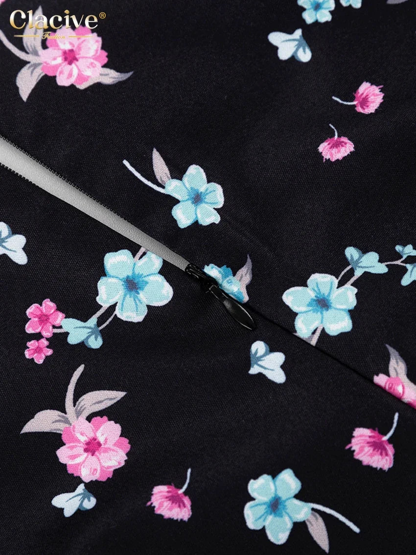 PRINT MINI DRESS