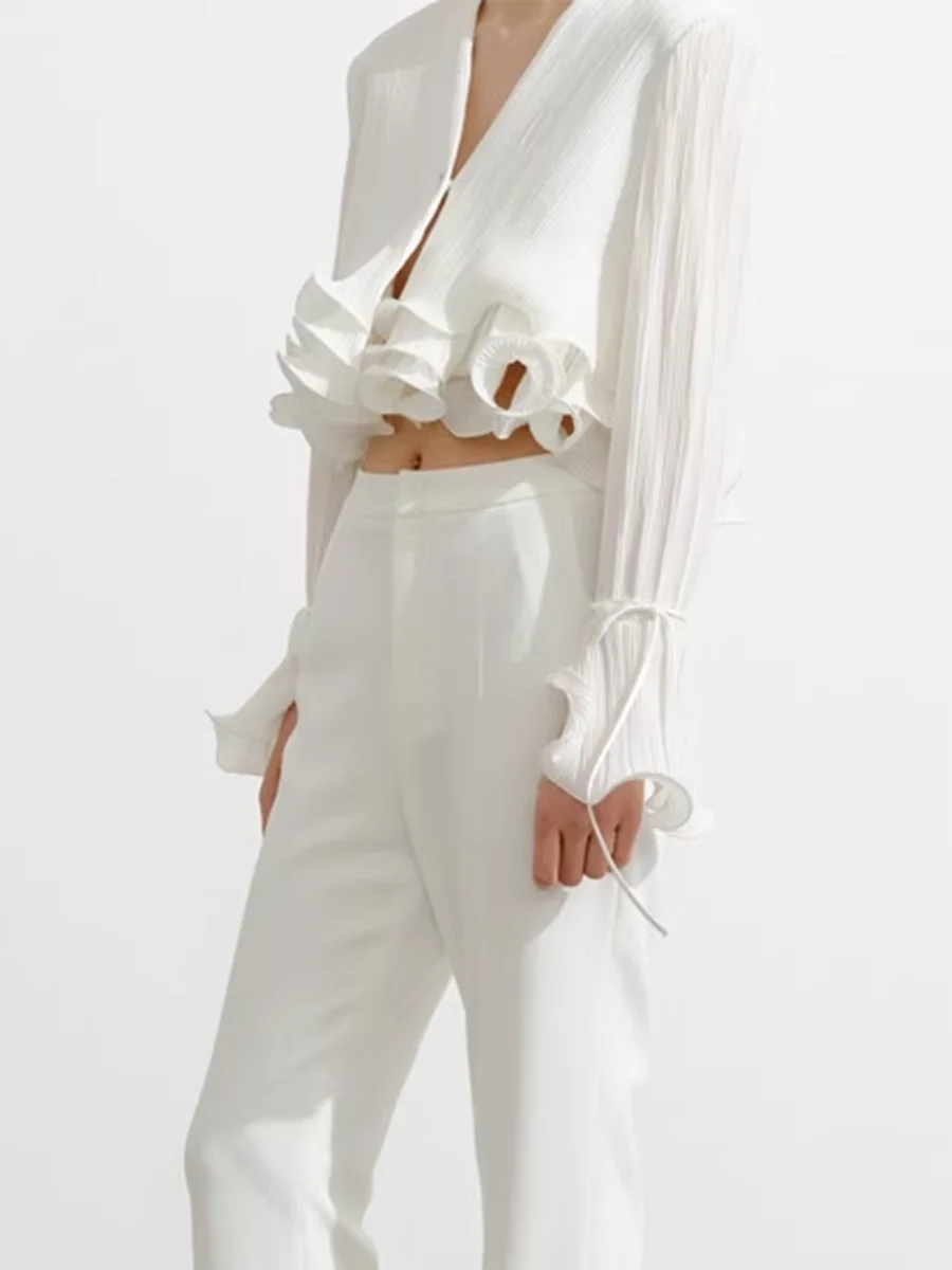 KATARIN RUFFLE BLOUSE