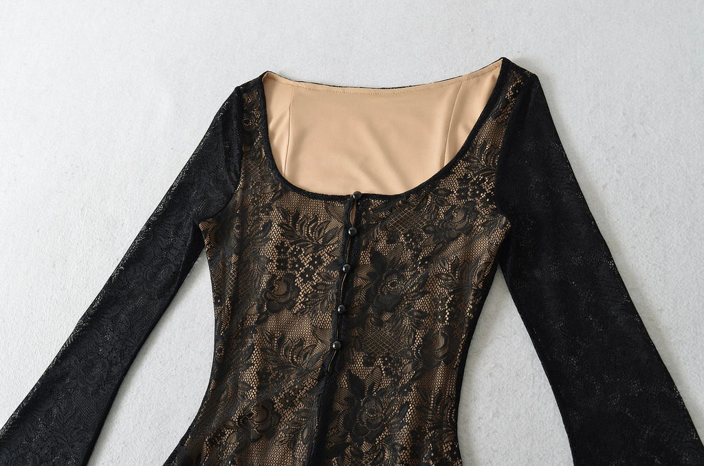 LIEN LACE MINI DRESS