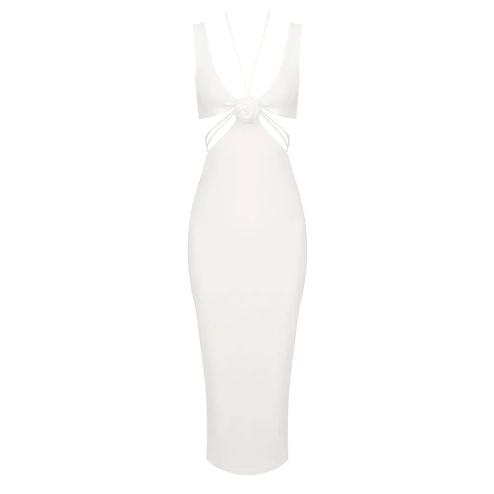 SOLINE MIDI DRESS
