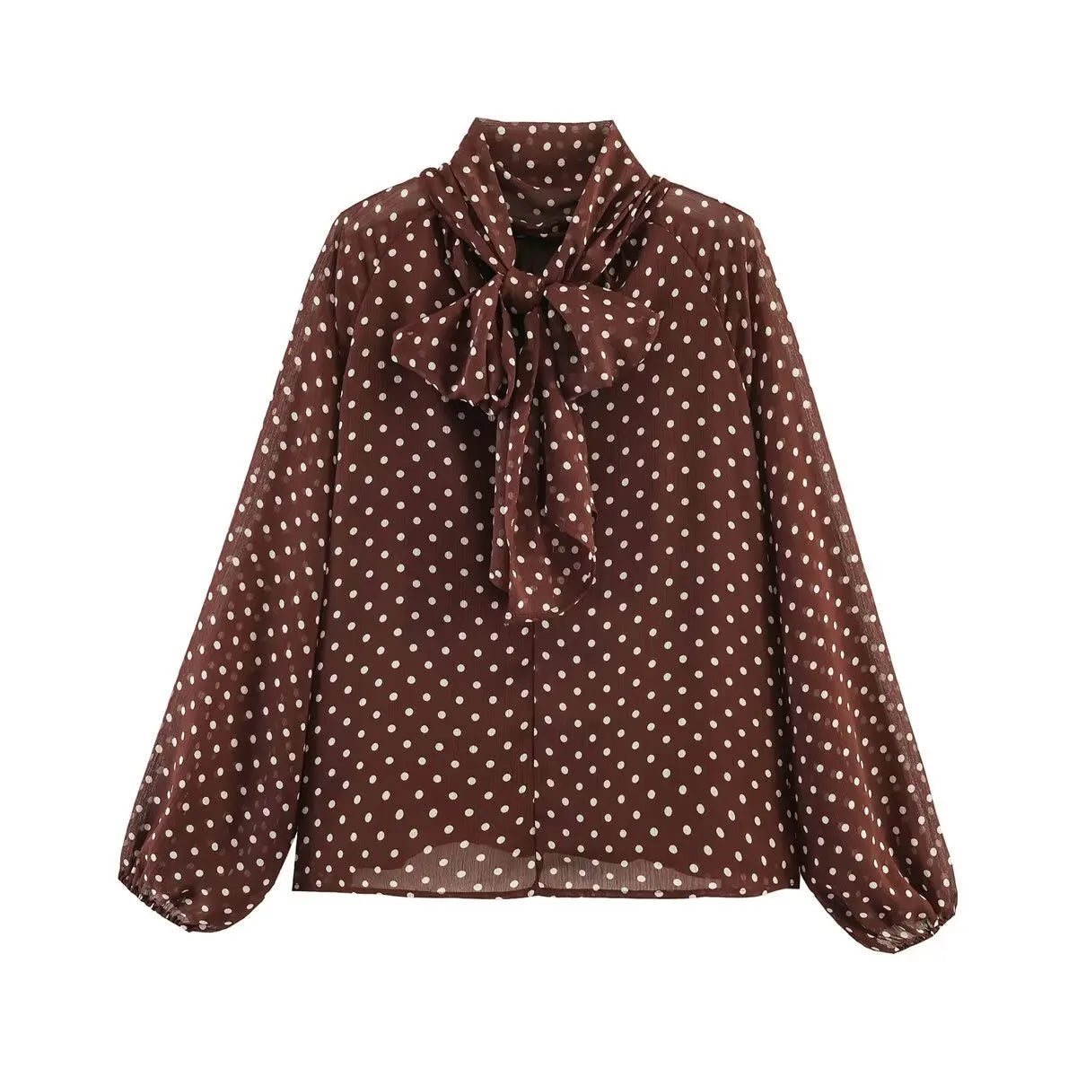 AMAR POLKA DOT BLOUSE