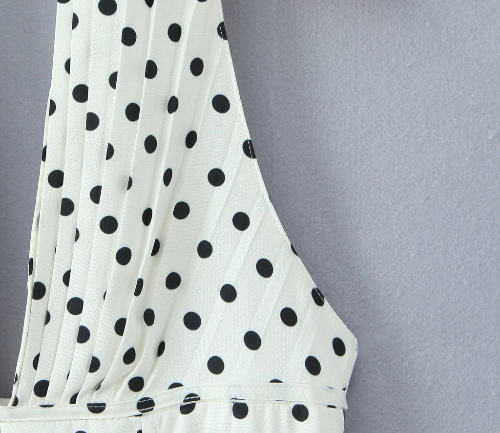 ROSALINA POLKA DOT DRESS