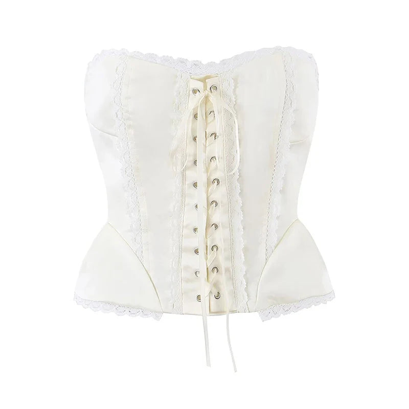 AMARI LACE UP CORSET TOP