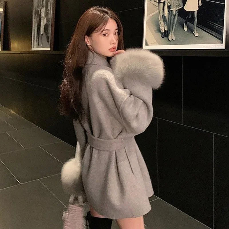 ANTONELI FOX FUR COAT