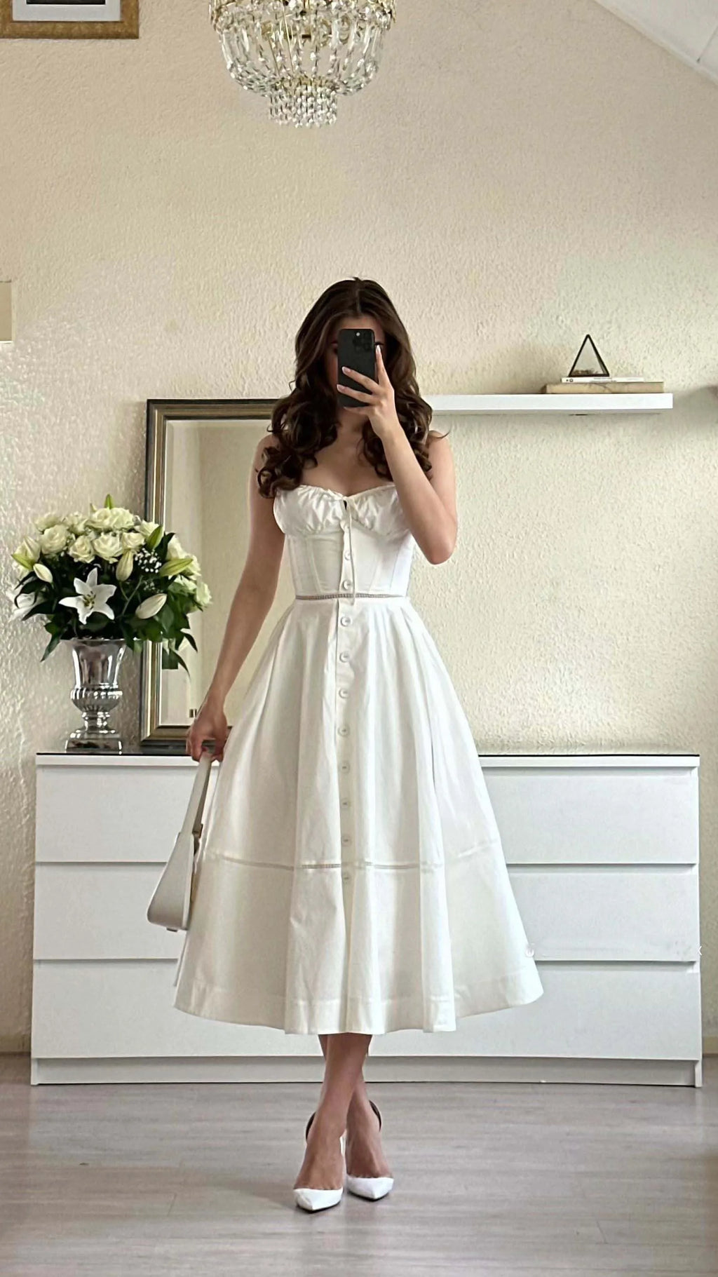 LAZA LACE UP DRESS