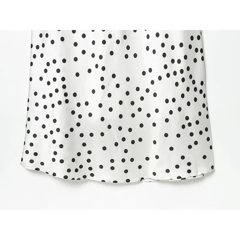 MELUSA POLKA DOT MAXI DRESS
