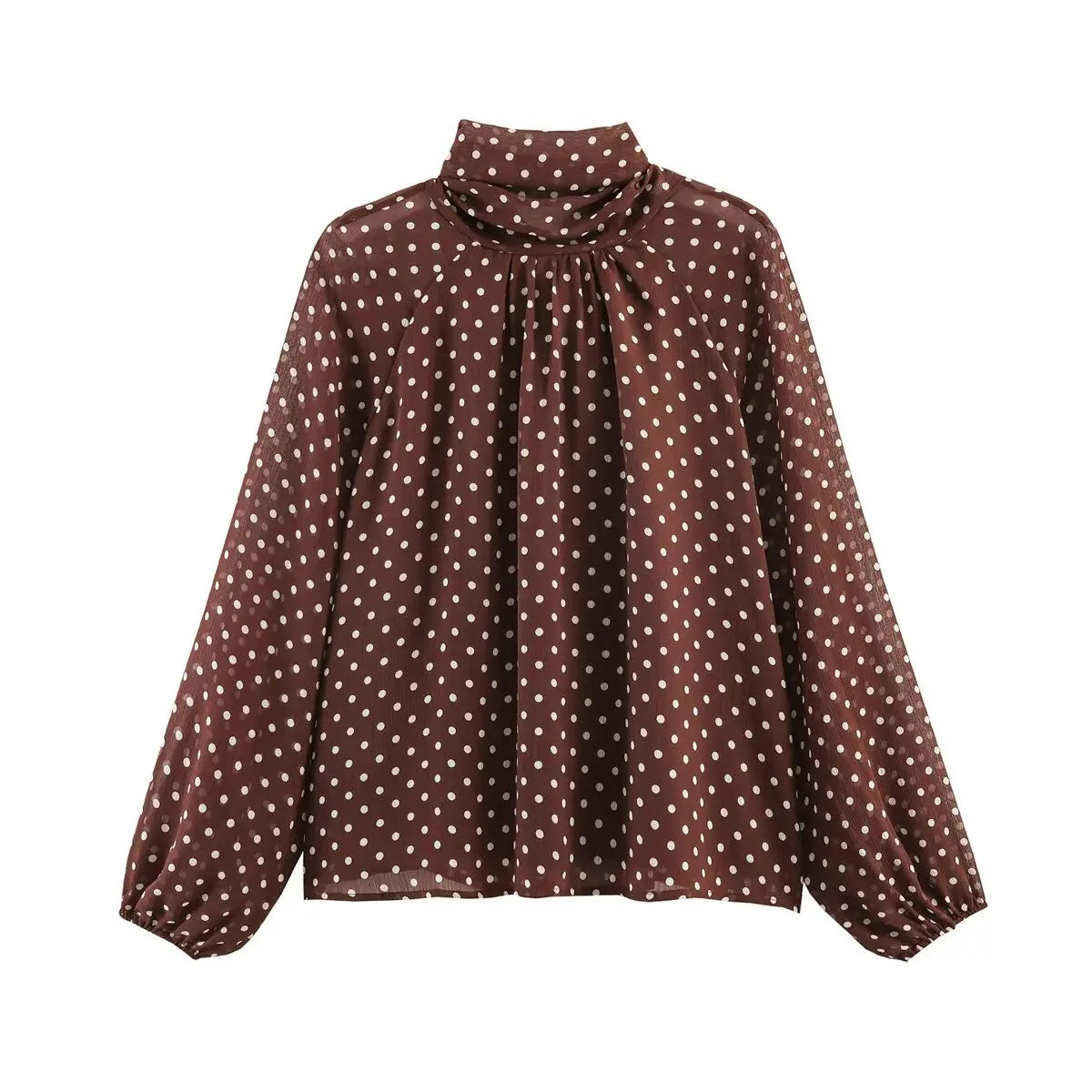 AMAR POLKA DOT BLOUSE