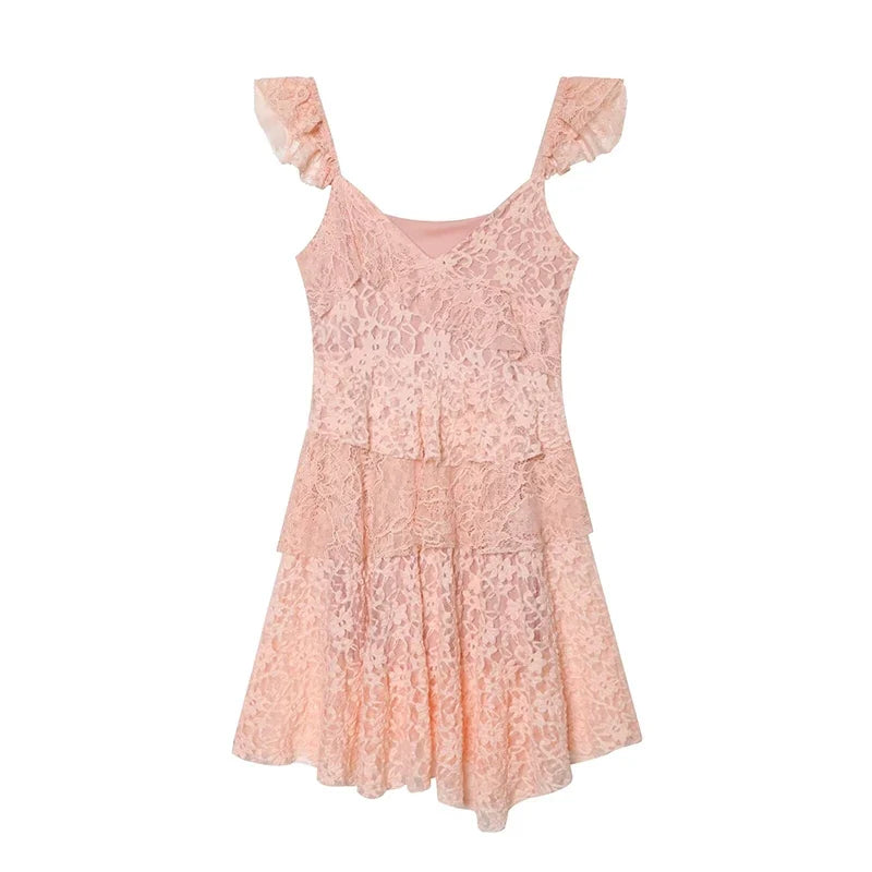 ANITA LACE MINI DRESS