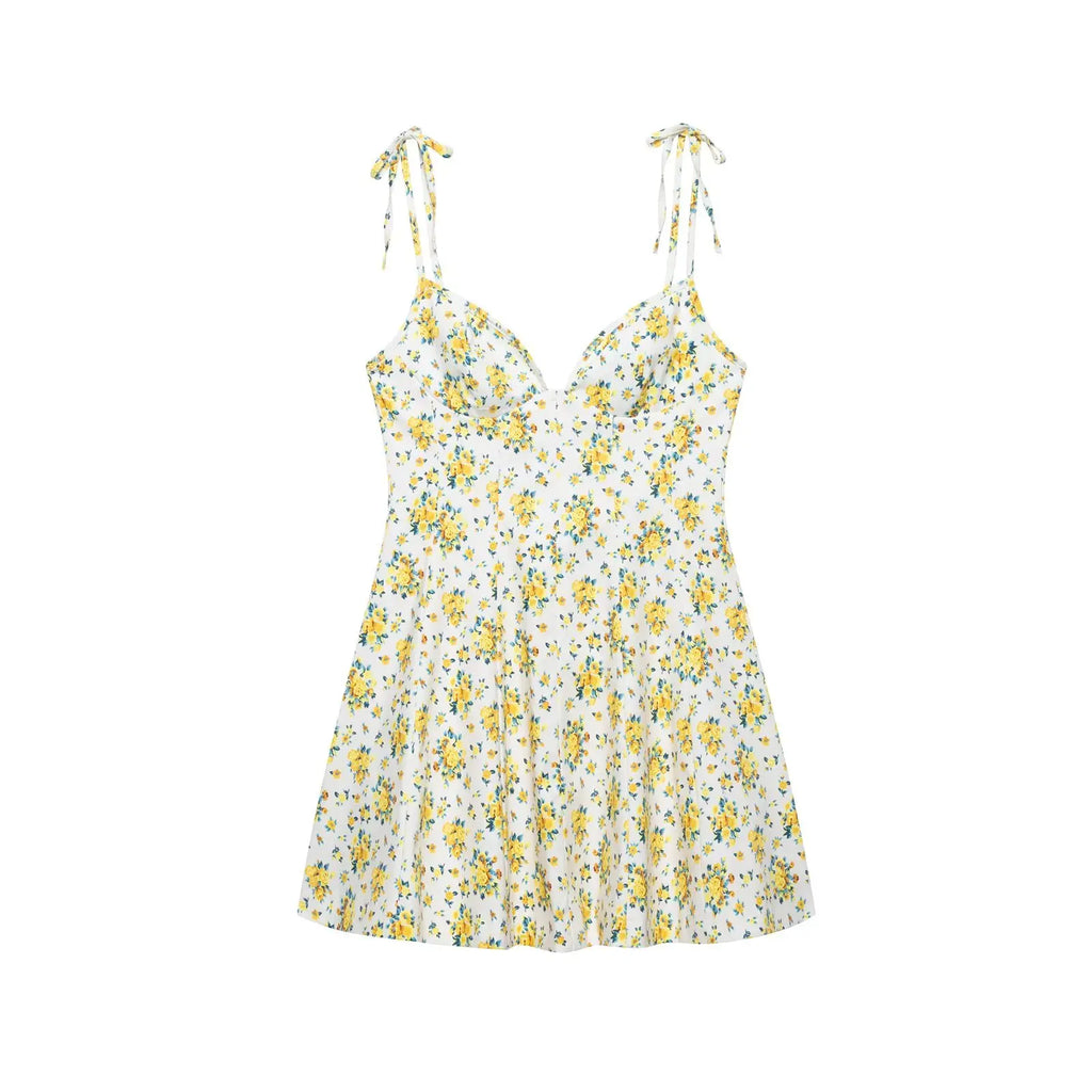 ALANA FLORAL MINI DRESS
