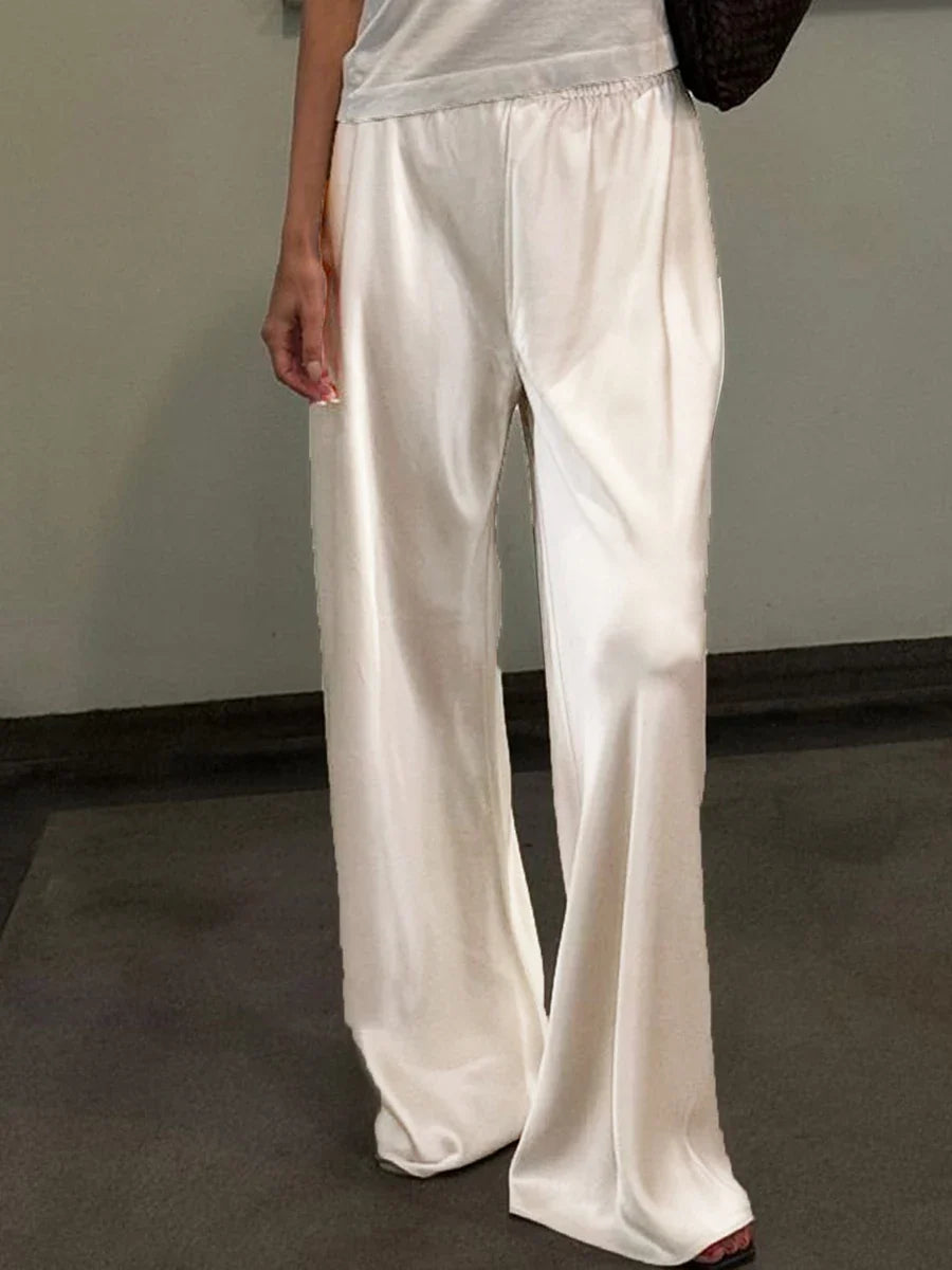 MARLI SATIN TROUSERS