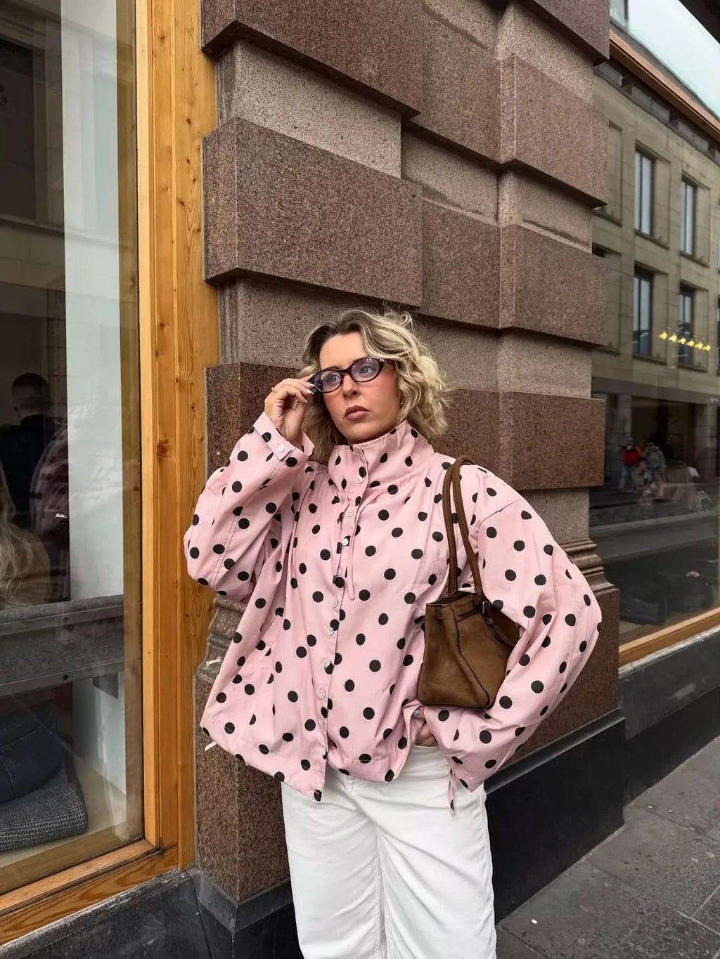 EMBER POLKA DOT JACKET