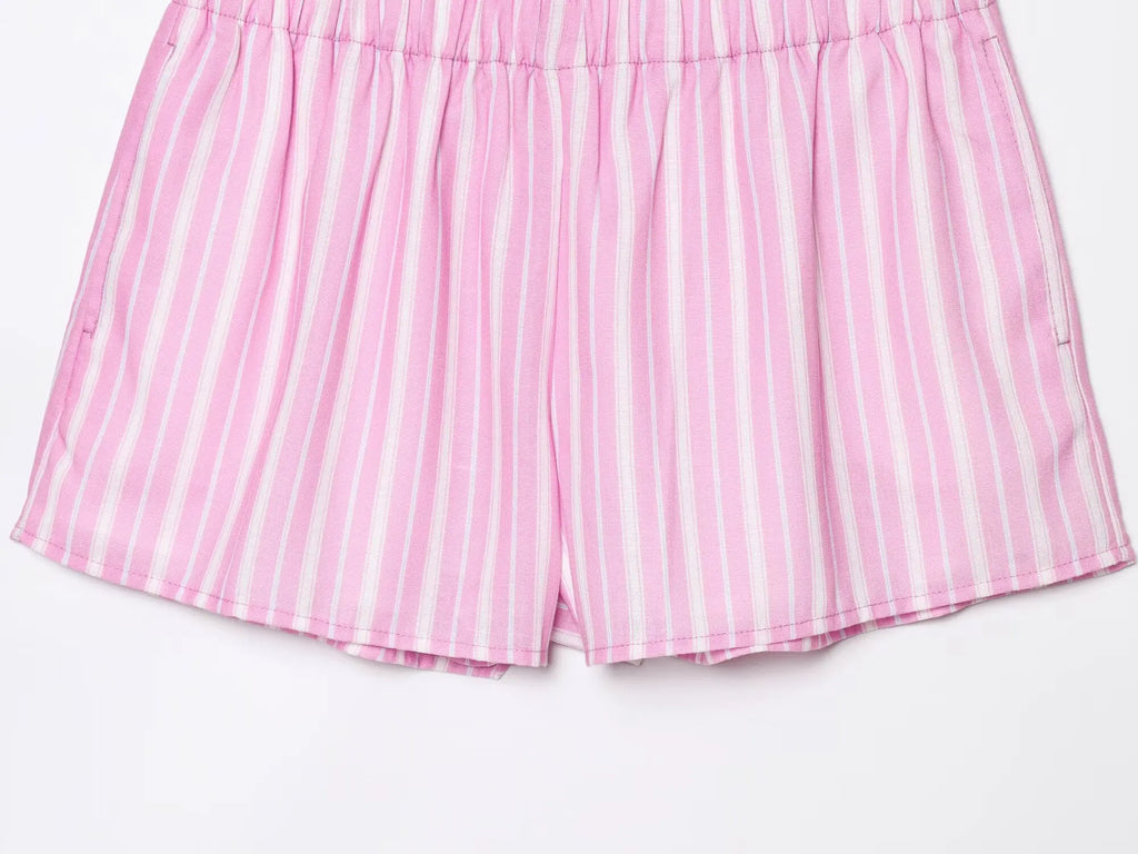 JACKIE STRIPED SHORTS