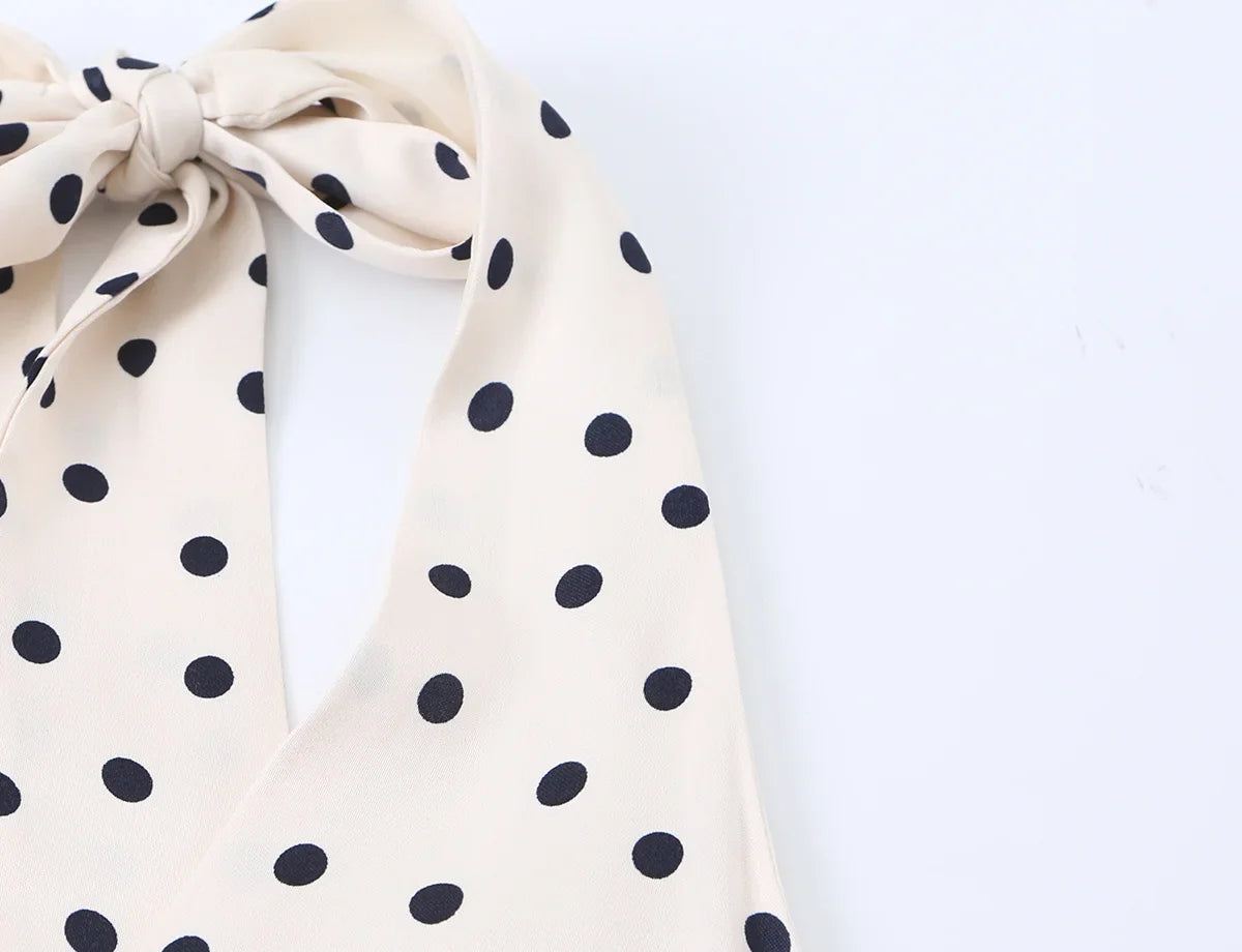 BLUMA POLKA DOT MINI DRESS