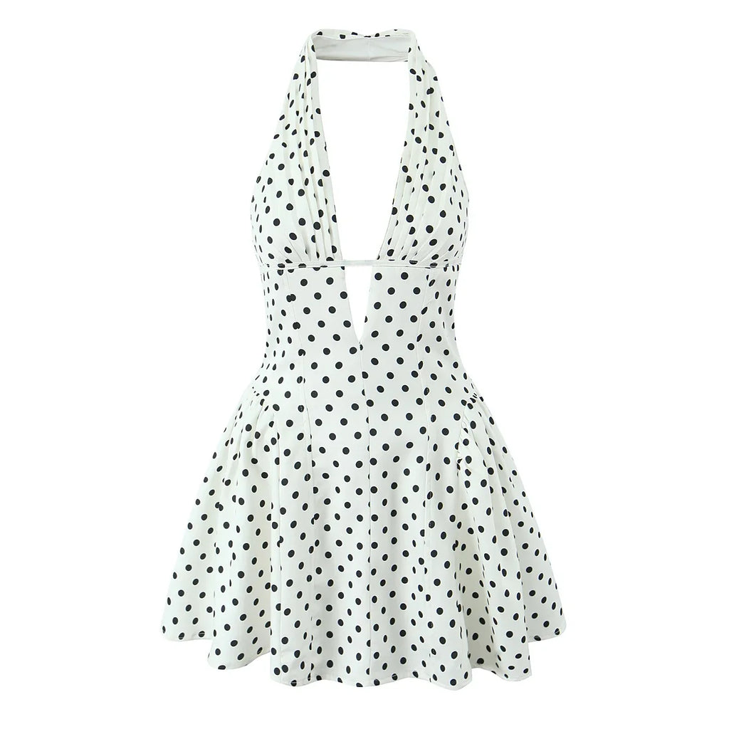HARRIET POLKA DOT MINI DRESS