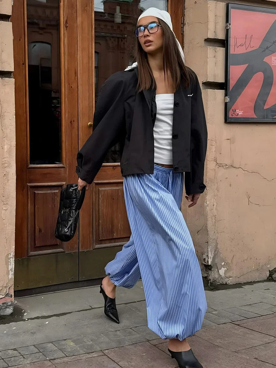 MAYA STRIPED PANTS