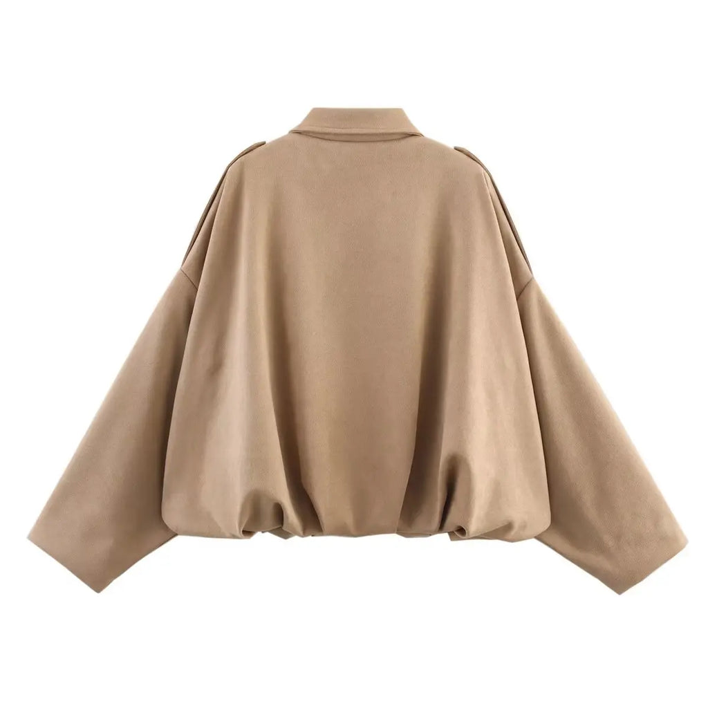 LILO SUEDE BOMBER JACKET